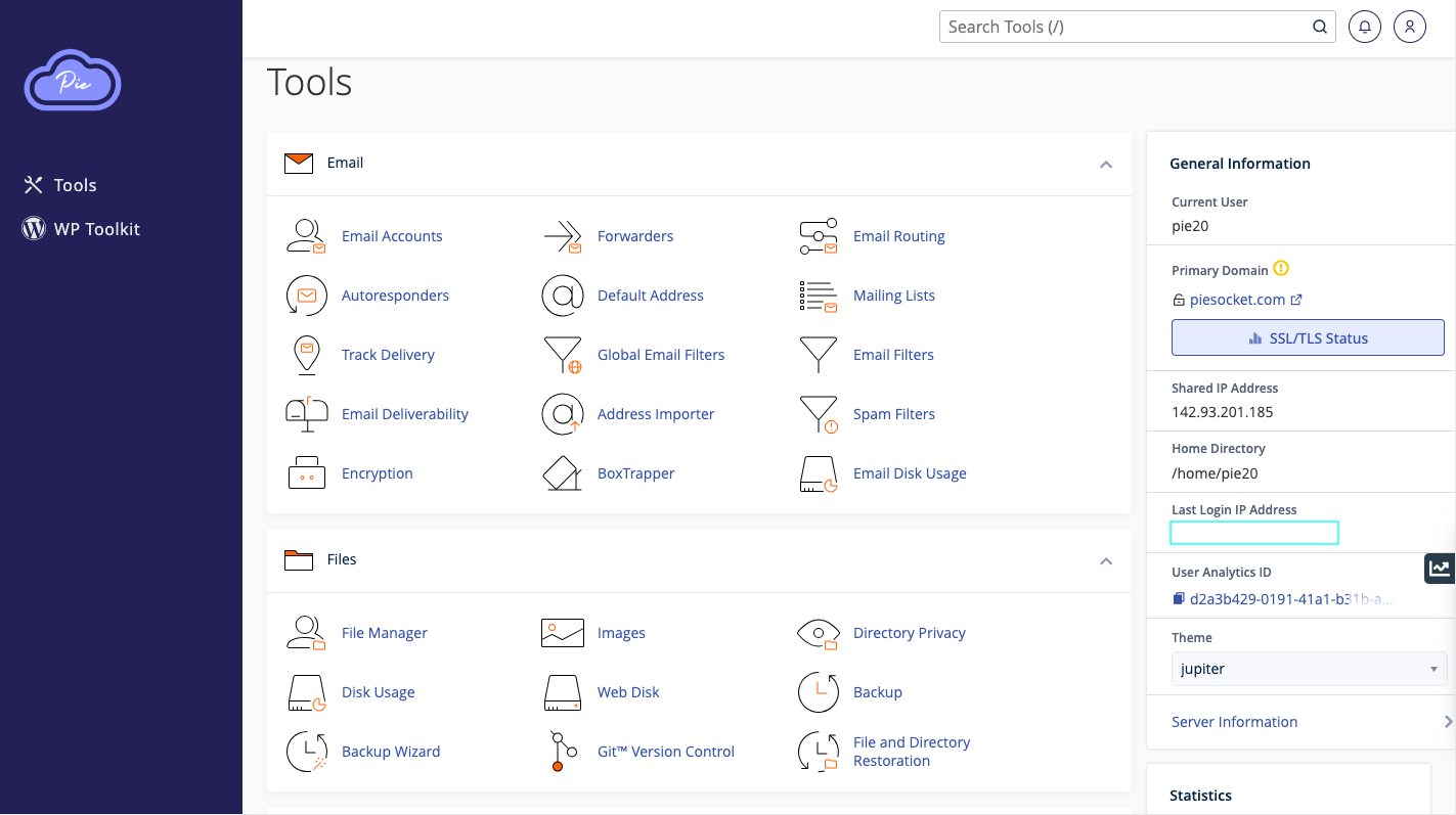 Piehost scalable realtime email and web hosting services